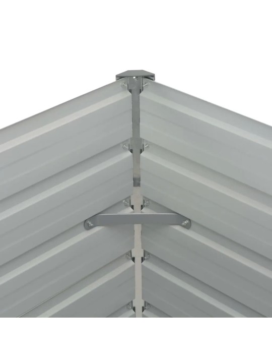 Pakeltas sodo lovelis, antr. sp., 160x80x77cm, galvan. plienas