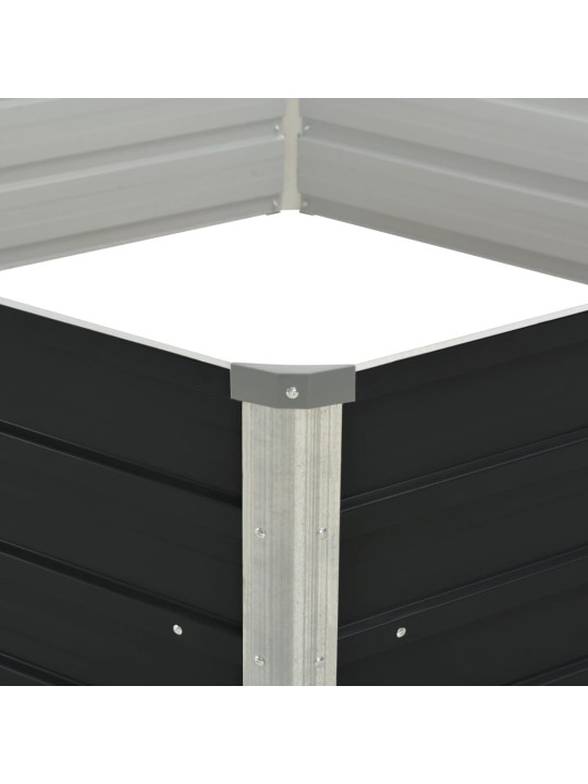 Pakeltas sodo lovelis, antr. sp., 129x129x45cm, galvan. plienas