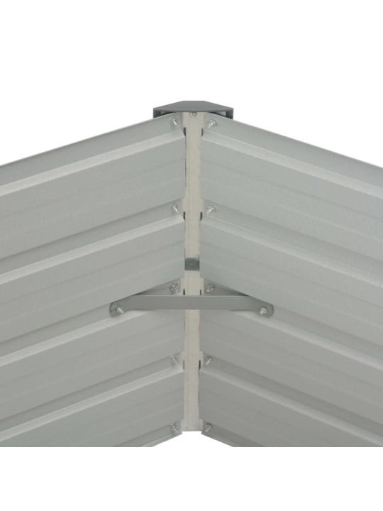Pakeltas sodo lovelis, antr. sp., 129x129x45cm, galvan. plienas