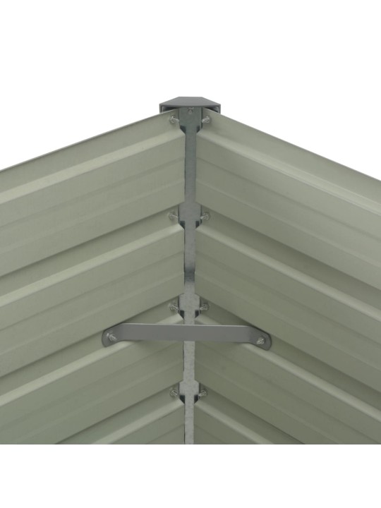 Pakeltas sodo lovelis, antr. sp., 100x100x77cm, galvan. plienas