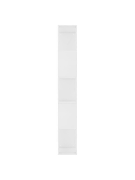 Spintelė knygoms/kambario pertvara, balt. sp., 45x24x159cm, MDP