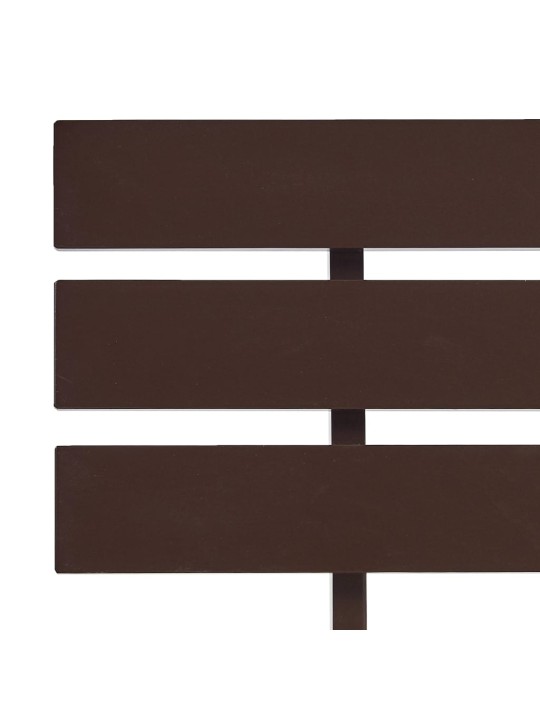 Lovos rėmas, tamsiai rudos sp., 90x200 cm, pušies med. masyvas