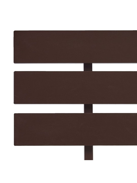 Lovos rėmas, tamsiai rudos sp., 180x200 cm, pušies med. masyvas