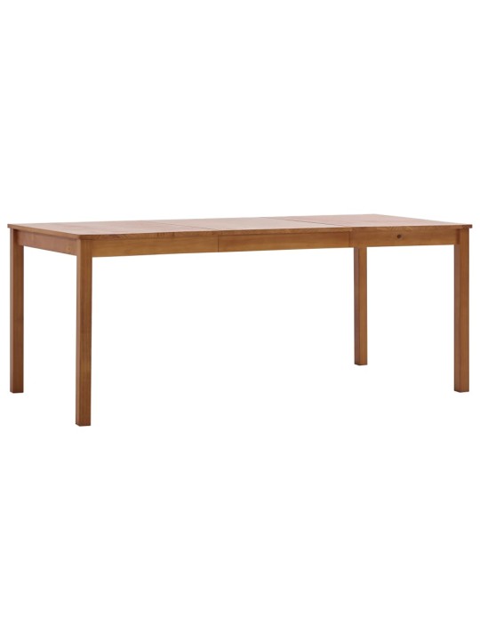 Valgom. stalas, medaus rud. sp., 180x90x73cm, puš. med. mas.