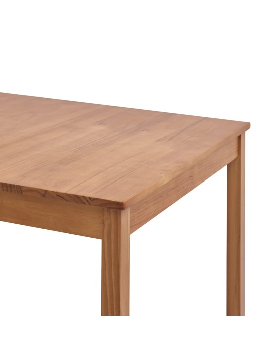 Valgom. stalas, medaus rud. sp., 180x90x73cm, puš. med. mas.