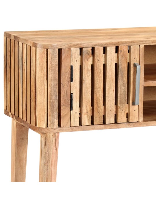 Konsolinis staliukas, 120x35x76cm, akacijos medienos masyvas