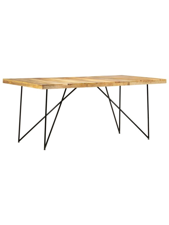 Valgomojo stalas, 180x90x76cm, mango medienos masyvas