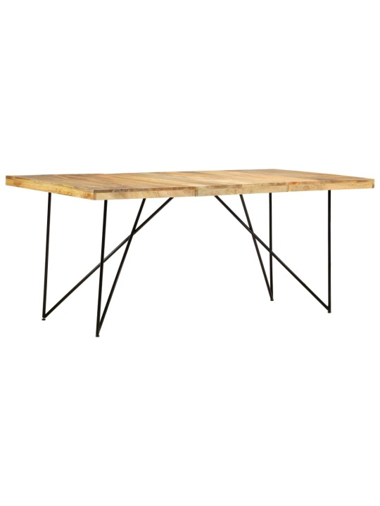 Valgomojo stalas, 180x90x76cm, mango medienos masyvas