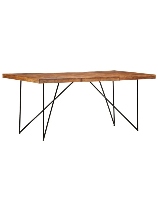 Valgomojo stalas, 180x90x76cm, akacijos medienos masyvas
