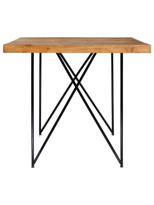 Valgomojo stalas, 180x90x76cm, akacijos medienos masyvas