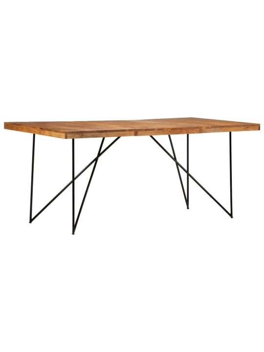 Valgomojo stalas, 180x90x76cm, akacijos medienos masyvas