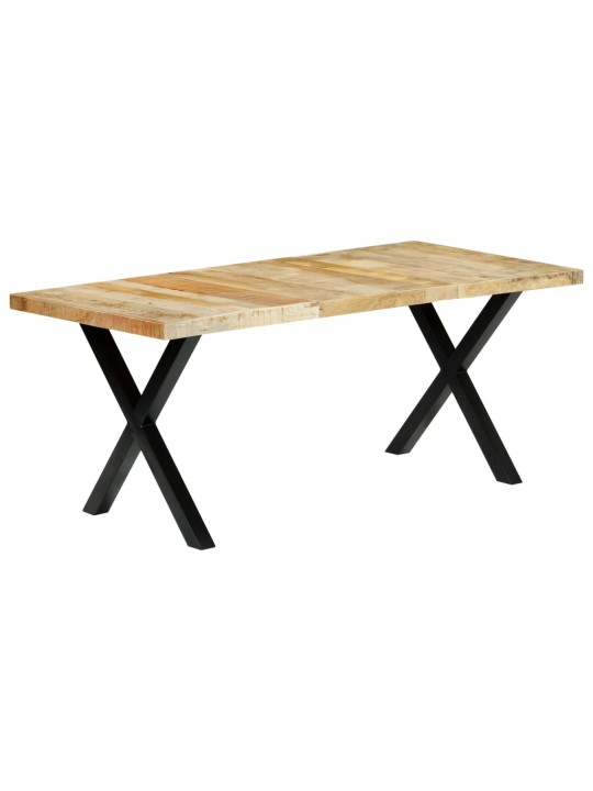 Valgomojo stalas, 180x90x76 cm, mango medienos masyvas
