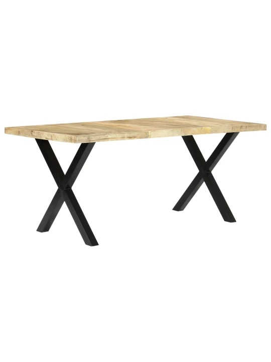 Valgomojo stalas, 180x90x76 cm, mango medienos masyvas