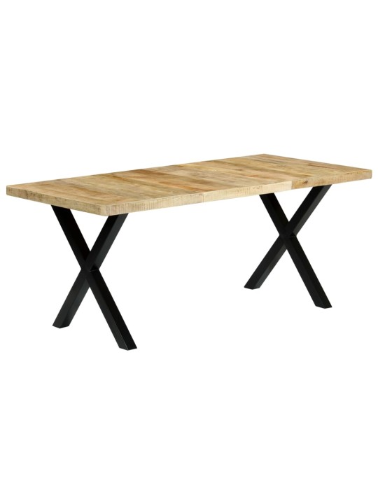 Valgomojo stalas, 180x90x76 cm, mango medienos masyvas