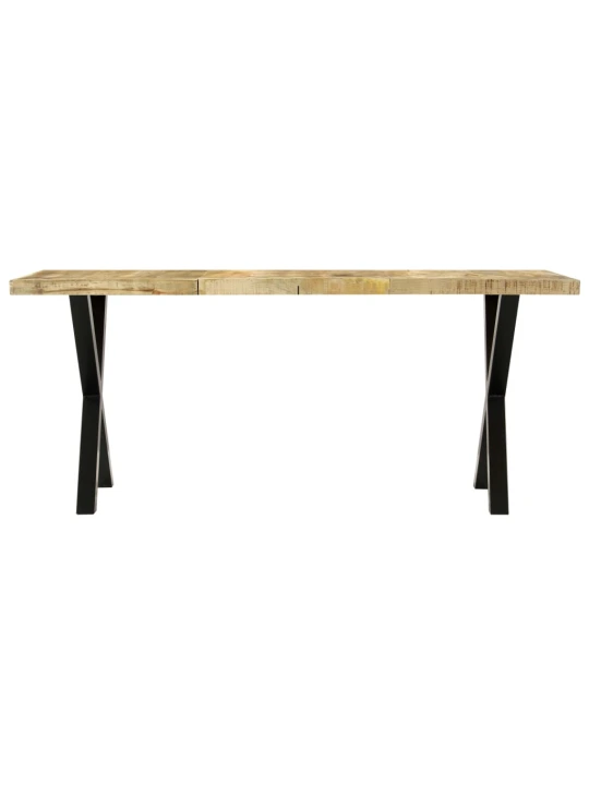 Valgomojo stalas, 180x90x76 cm, mango medienos masyvas