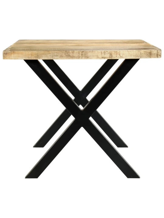 Valgomojo stalas, 180x90x76 cm, mango medienos masyvas