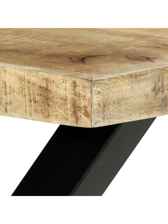 Valgomojo stalas, 180x90x76 cm, mango medienos masyvas