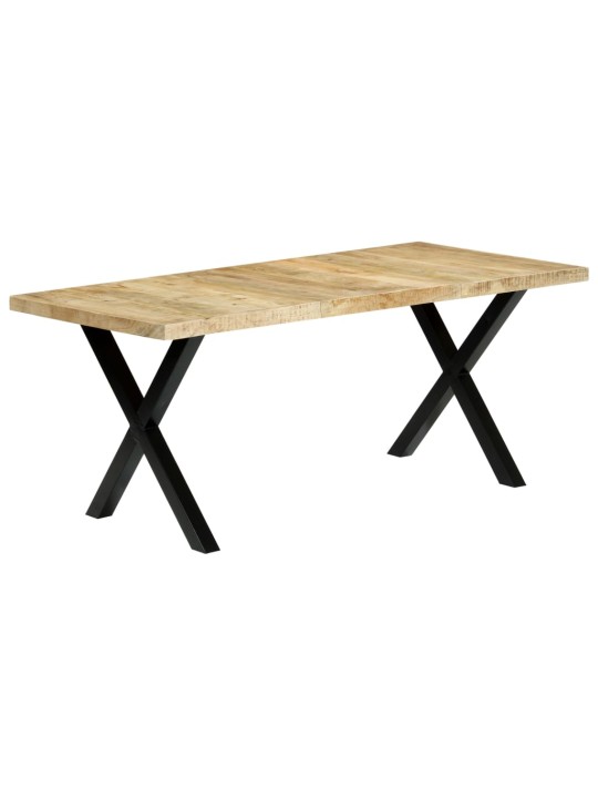 Valgomojo stalas, 180x90x76 cm, mango medienos masyvas