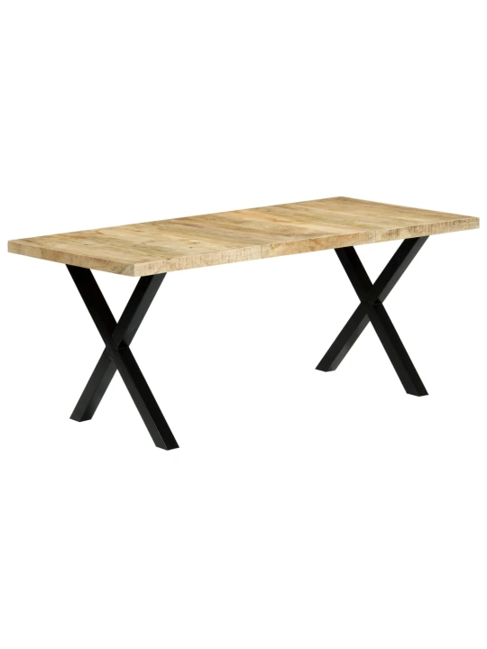 Valgomojo stalas, 180x90x76 cm, mango medienos masyvas