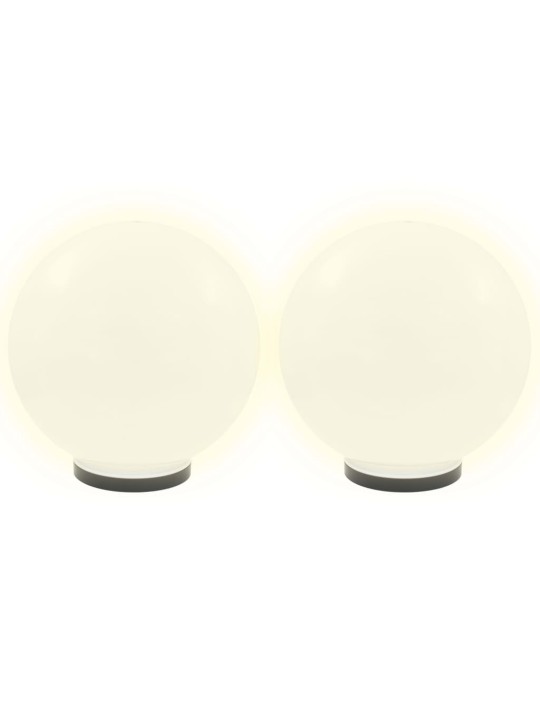 LED lempos, rutulio formos, 4vnt., sferinės, 40cm, PMMA