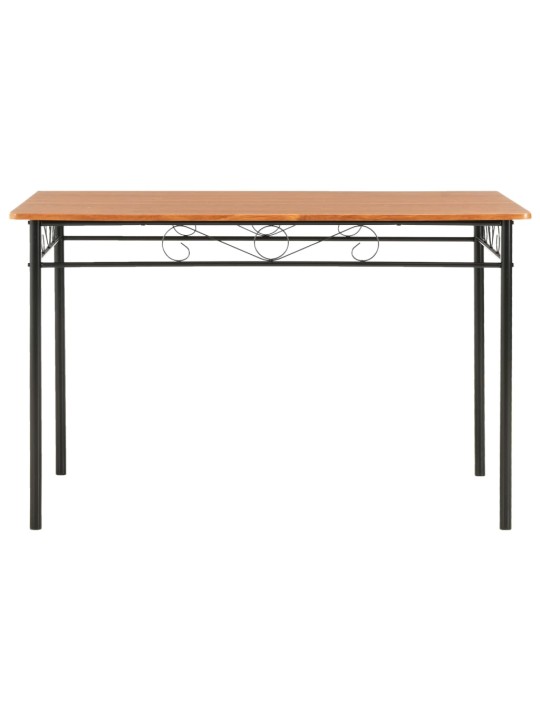 Valgomojo stalas, rudos spalvos, 120x70x75cm, MDF