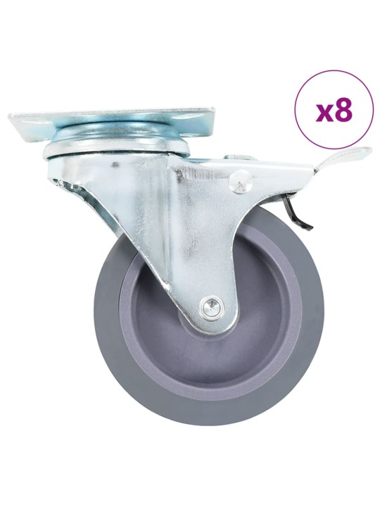 Ratukai, 8vnt., pasukami, 75mm