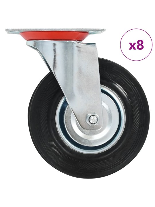 Ratukai, 8vnt., sukami, 125mm