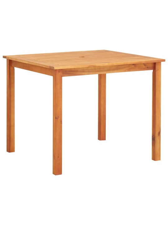 Sodo stalas, 88x88x74cm, akacijos medienos masyvas