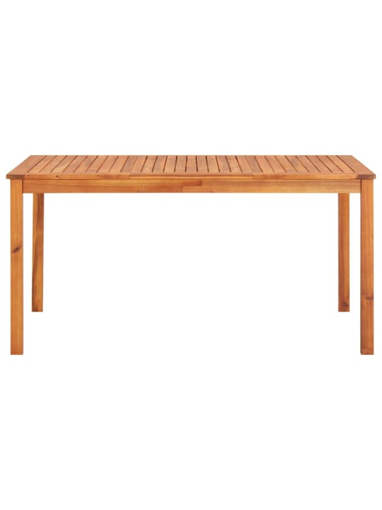 Sodo stalas, 150x90x74cm, akacijos medienos masyvas