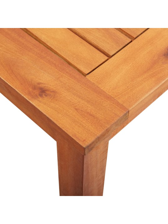 Sodo stalas, 150x90x74cm, akacijos medienos masyvas