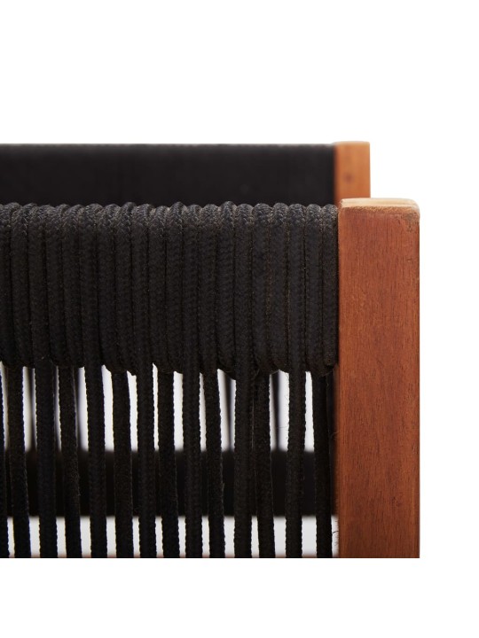 Dvivietė sodo sofa, akacijos medienos masyvas