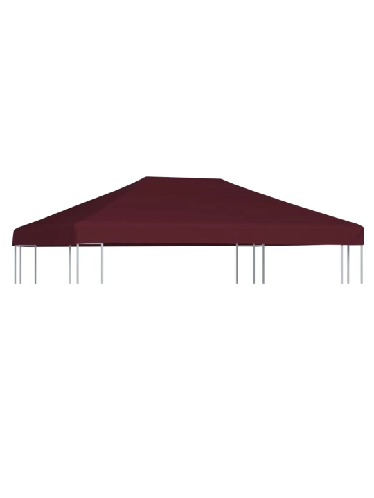 Viršutinis pavėsinės uždangalas, vyšninis, 3x4m, 310 g/m²