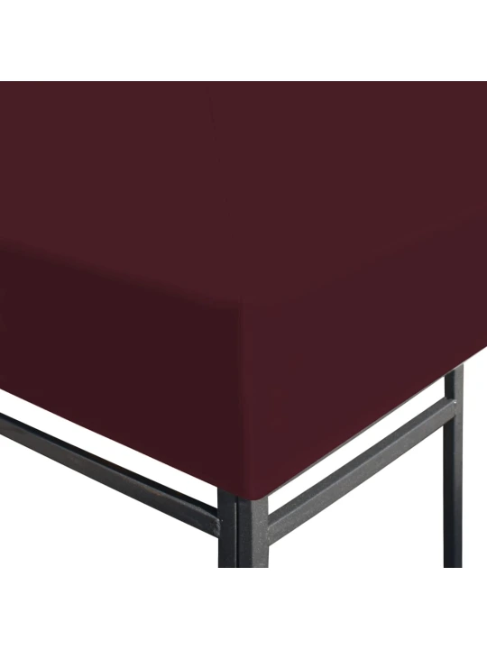 Viršutinis pavėsinės uždangalas, vyšninis, 3x4m, 310 g/m²