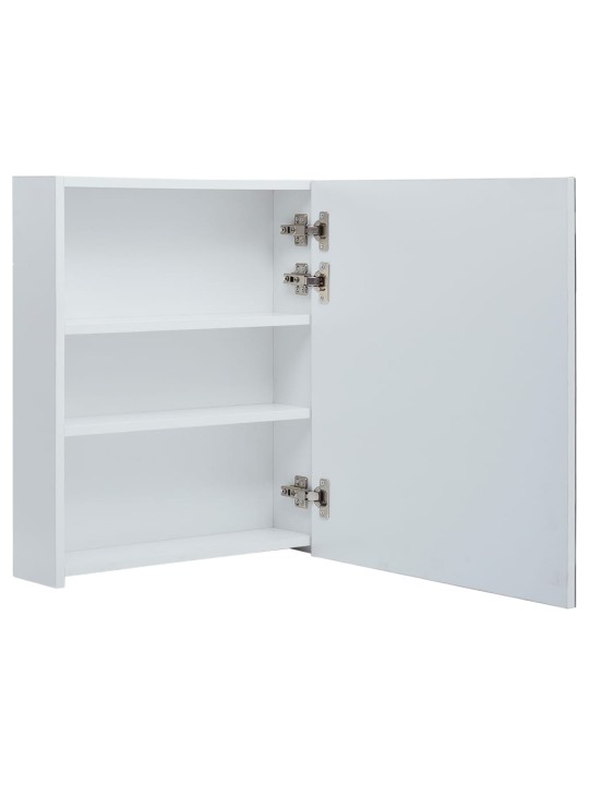 Veidrodinė vonios spintelė su LED apšvietimu, 50x13,5x60 cm