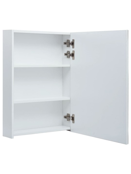 Veidrodinė vonios spintelė su LED apšvietimu, 50x13x70cm