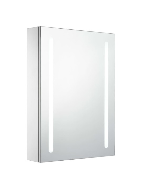 Veidrodinė vonios spintelė su LED apšvietimu, 50x13x70cm