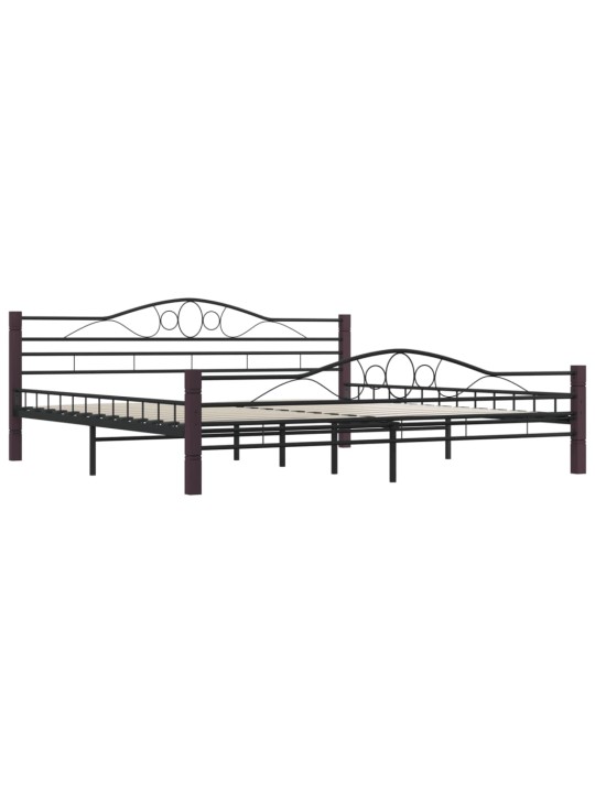 Lovos rėmas, juodos spalvos, 200x200cm, metalas