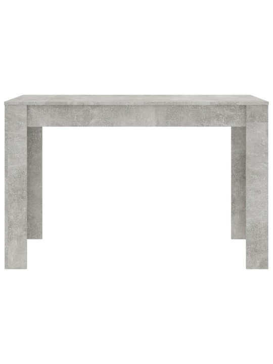 Valgomojo stalas, betono pilkos spalvos, 120x60x76cm, MDP