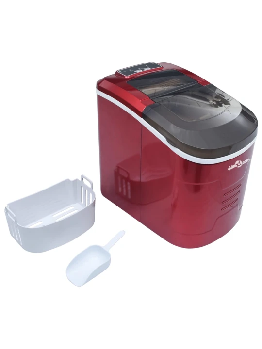 Ledukų gaminimo aparatas, raudonos spalvos, 2,4l, 15kg/24val.