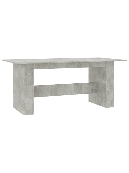 Valgomojo stalas, betono pilkos spalvos, 180x90x76cm, MDP