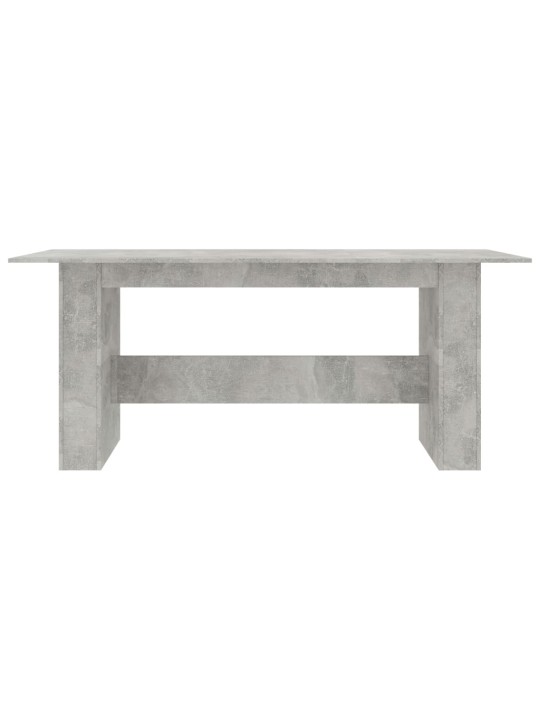 Valgomojo stalas, betono pilkos spalvos, 180x90x76cm, MDP
