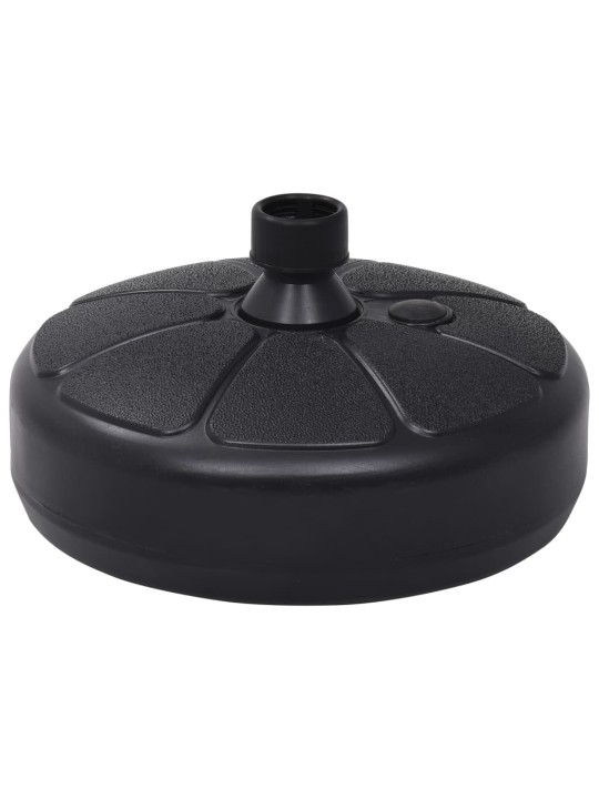 Skėčio pagrindas, juodas, pildomas smėliu/vandeniu, 15l