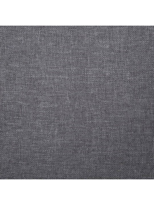 Trivietė sofa su pagalvėlėmis, juodos spalvos, dirbtinė oda