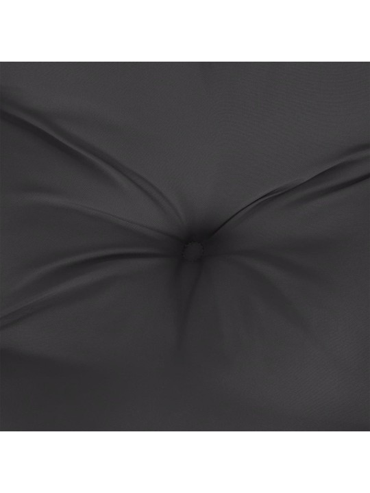 Paletės pagalvėlė, juodos spalvos, 120x80x12cm, audinys