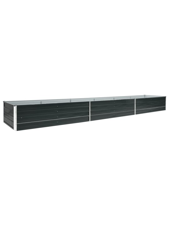 Lovelis, antracito, 480x80x45cm, galvanizuotas plienas, aukštas