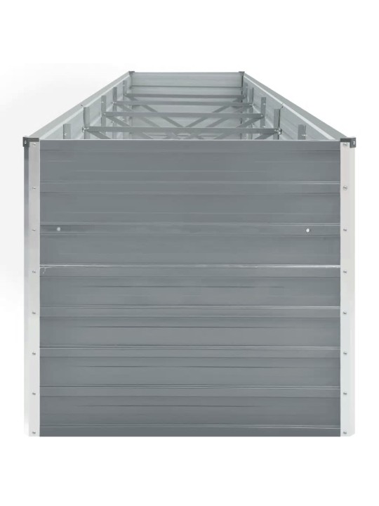 Aukštas lovelis, pilkas, 480x80x77cm, galvanizuotas plienas