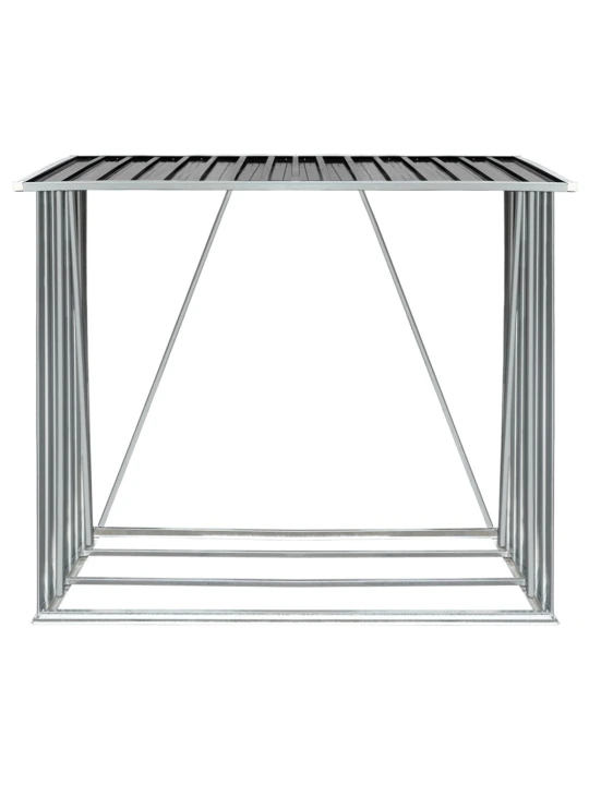 Sodo malkinė, antracito, 163x83x154cm, galvanizuotas plienas