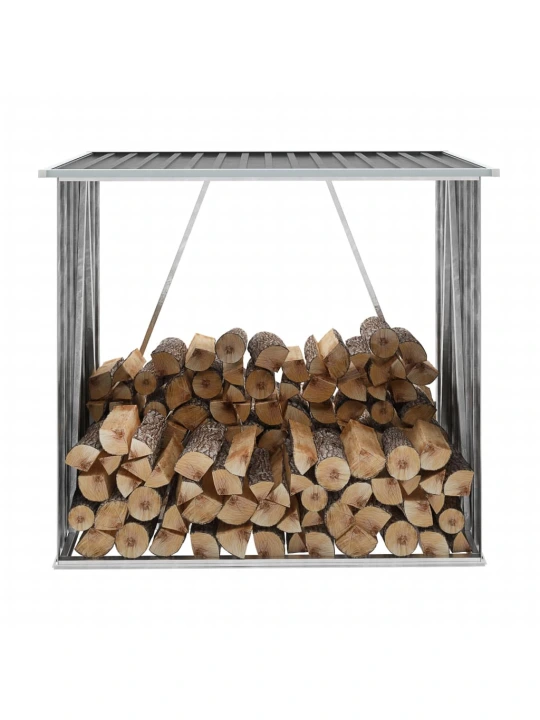 Sodo malkinė, antracito, 163x83x154cm, galvanizuotas plienas