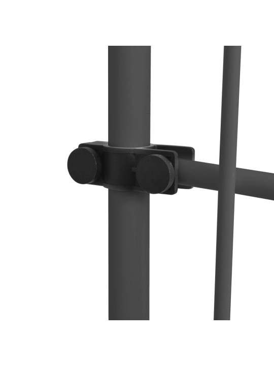 Rankinė ištraukiama markizė su LED, geltona ir mėlyna, 150cm