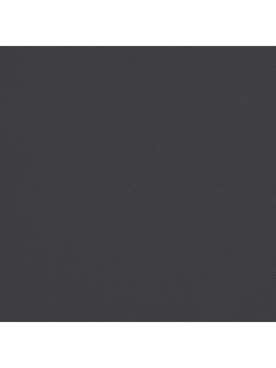 Sodo skėtis nuo saulės su aliuminio stulpu, juodas, 2x1,5m